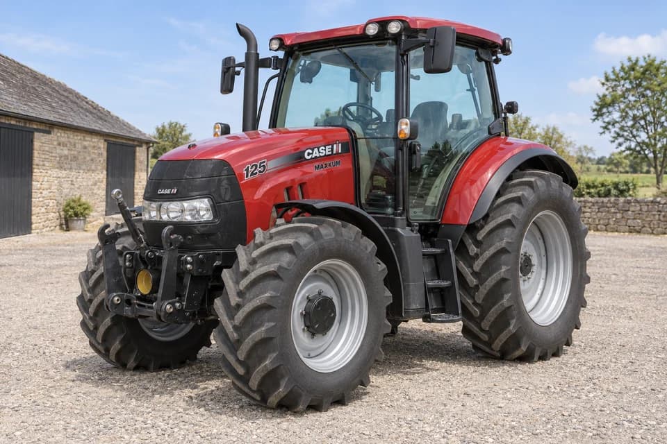 Imagen referencial de Tractor Case IH Max125 · denominación del edicto; no corresponde al bien específico del edicto.