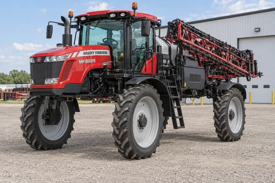 Imagen referencial de Pulverizador Massey Ferguson MF 8225, año declarado 2022; no corresponde al bien específico del edicto. Imagen referencial de Pulverizador Massey Ferguson MF 8225, año declarado 2022; no corresponde al bien específico del edicto.