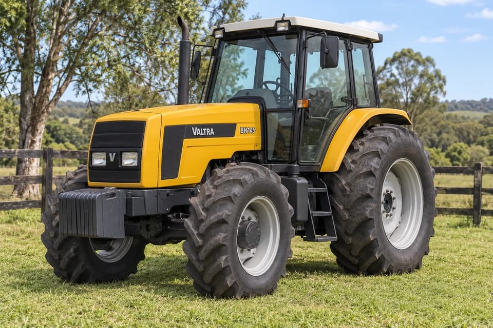 Imagen referencial de Tractor Valtra BH145, año declarado 2011; no corresponde al bien específico del edicto. Imagen referencial de Tractor Valtra BH145, año declarado 2011; no corresponde al bien específico del edicto.