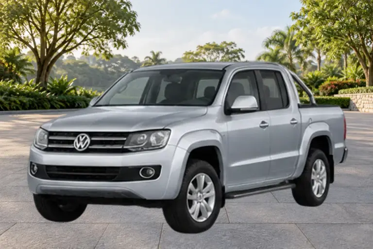 Imagen referencial de Volkswagen Amarok, año 2014, diseño 2010–2019, color Plata aproximado. No es una fotografía del vehículo rematado. Imagen referencial de Volkswagen Amarok, año 2014, diseño 2010–2019, color Plata aproximado. No es una fotografía del vehículo rematado.