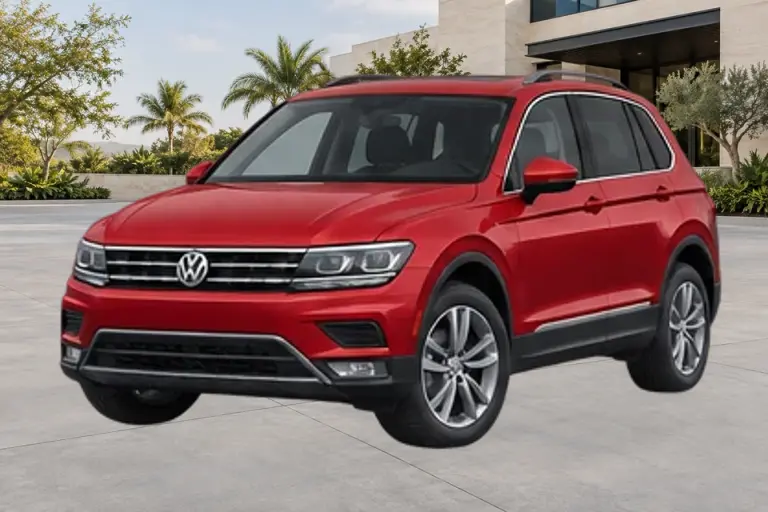 Imagen referencial de Volkswagen Tiguan 2, color Rojo aproximado. No es una fotografía del vehículo rematado. Imagen referencial de Volkswagen Tiguan 2, color Rojo aproximado. No es una fotografía del vehículo rematado.