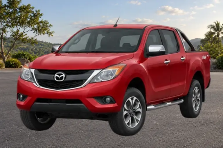 Imagen referencial de Mazda BT-50, año 2020, diseño 2012–2020, color Rojo aproximado. No es una fotografía del vehículo rematado. Imagen referencial de Mazda BT-50, año 2020, diseño 2012–2020, color Rojo aproximado. No es una fotografía del vehículo rematado.