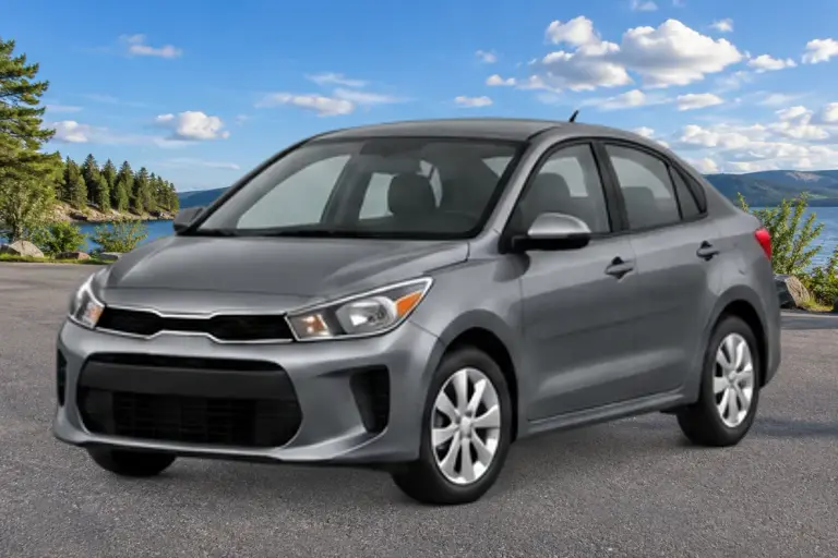 Imagen referencial de Kia Rio. No es una fotografía del vehículo rematado.